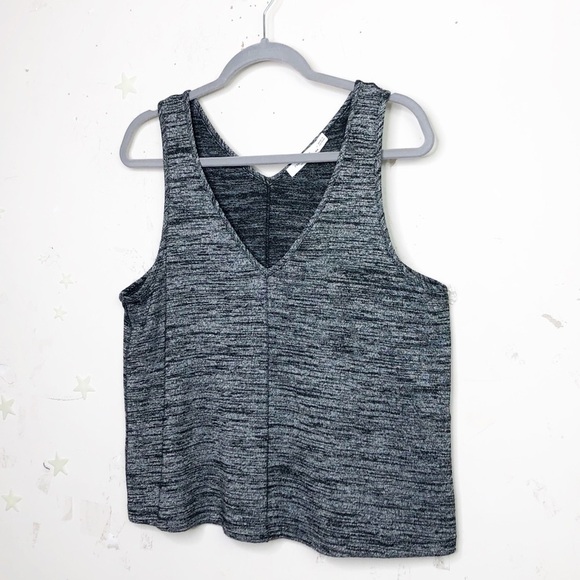 RAG & Bone black & grey v- neck tank top - Picture 11 of 11